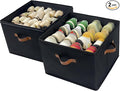 Shoe Organizer Box 2 Pack, Shoe Storage Organizer by Vexalora
