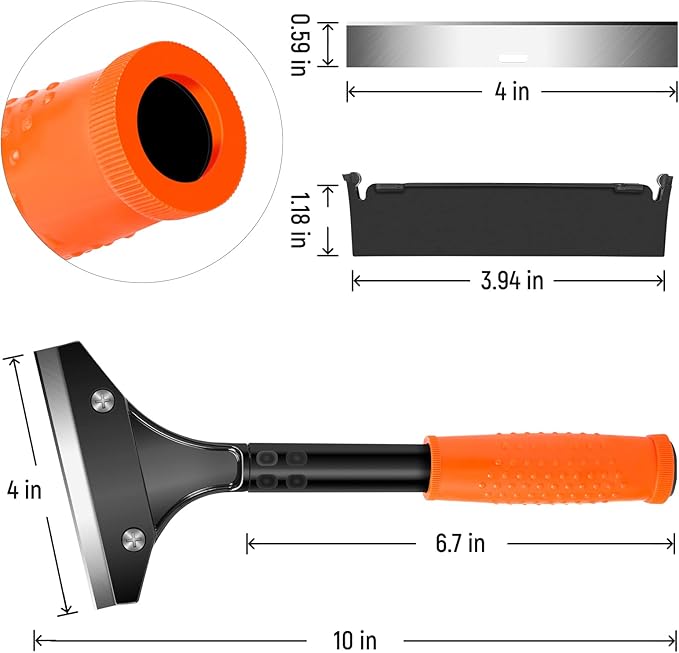 DIYSELF Razor Blade Scraper, Floor Scraper, Scraper Tool - Image 3