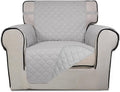 PureFit Reversible Quilted Sofa Cover, Water Resistant Slipcover Furniture by PureFit