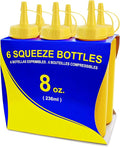 New Star Foodservice 26467 Squeeze Bottles, 8 oz by NewStarFoodservice