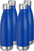 VEGOND 17oz Stainless Steel Water Bottles Bulk, Reusable Metal Sports Water by VEGOND