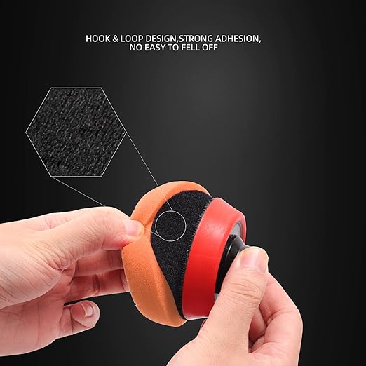 SPTA Orange Light Cut Pad, Buffing Polishing Pads, Polishing and Waxing -FPTSS3O - Image 4