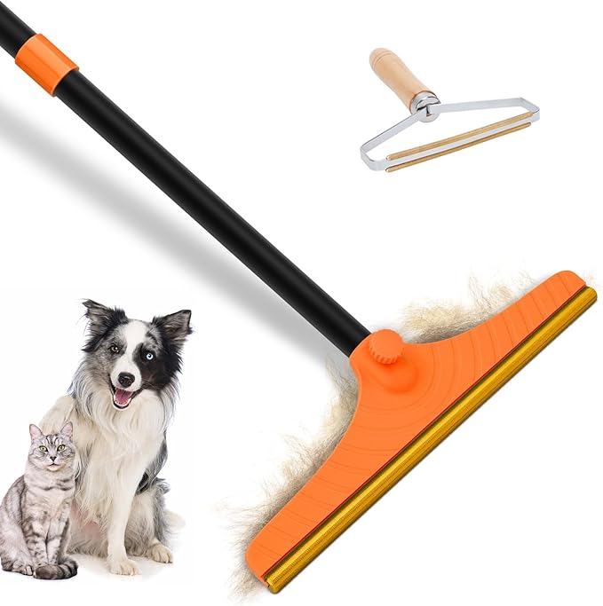Carpet Rake for Pet Hair Removal by Eaersan