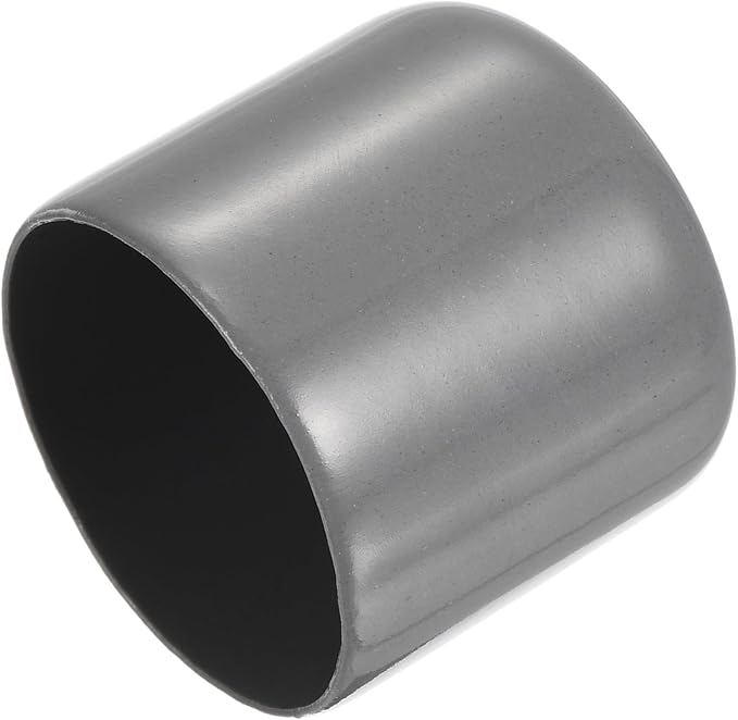 uxcell 20pcs Rubber End Caps 33mm ID Vinyl Cap Cover Screw Protectors Dark Grey by uxcell