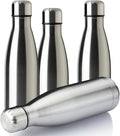 MEWAY 17oz Sport Water Bottle 4 Pack Vacuum Insulated Stainless Steel by MEWAY