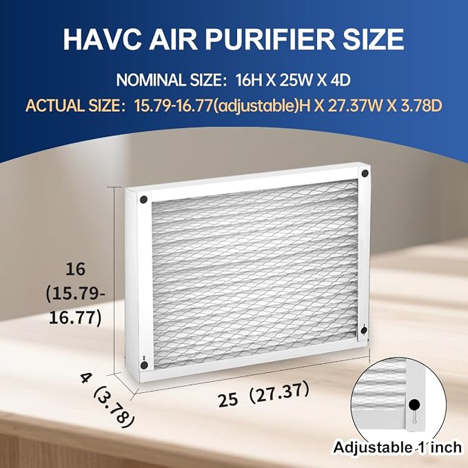 413 Replacement Air Filter MERV 13 16x25x4 - Image 4