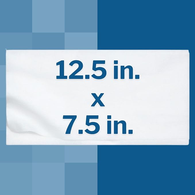 McKesson Washcloth Wipes for Adults, Unscented Disposable Wash Cloths for Body - Image 6