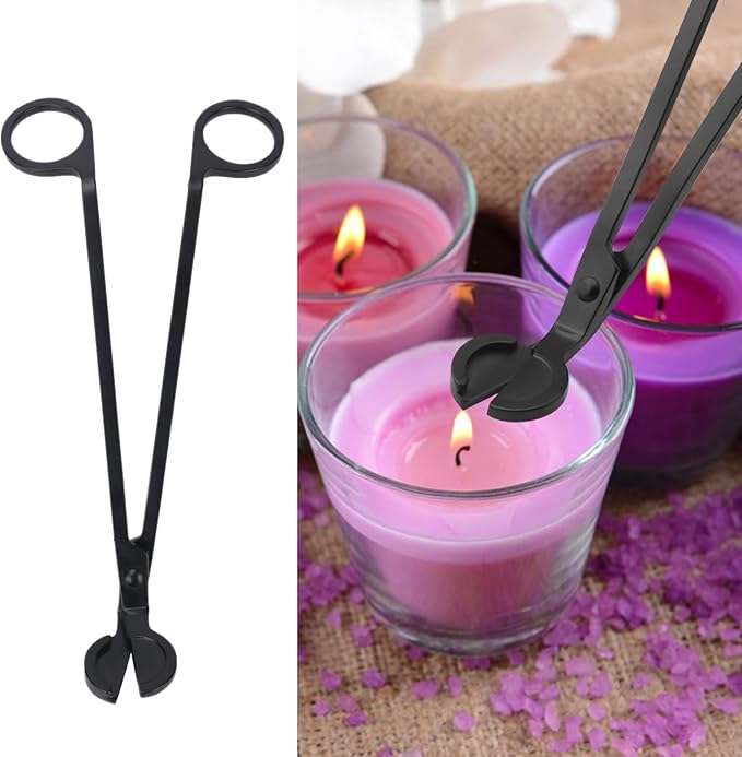 3 in 1 Candle Accessory Set, Premium Candle Wick Trimmer, Candle Snuffer - Image 4