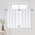 DWCN White Curtains for Living Room Thermal Insulated, 50% Light Blocking by DWCN