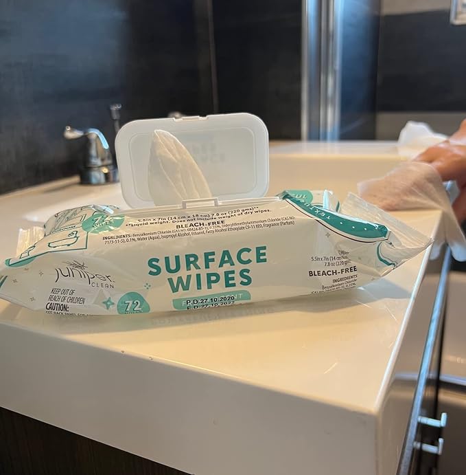 1 Pack Surface Cleaning Wipes Bleach Free, All-Purpose Cleaner - Image 4