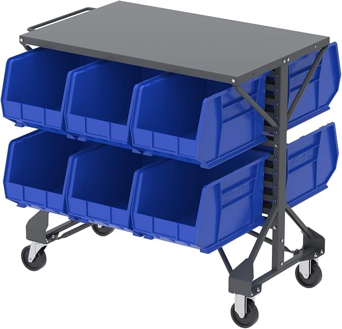 Akro-Mils 30260 AkroBins Plastic Storage Bins, Space-Saving Stackable Bins - Image 6