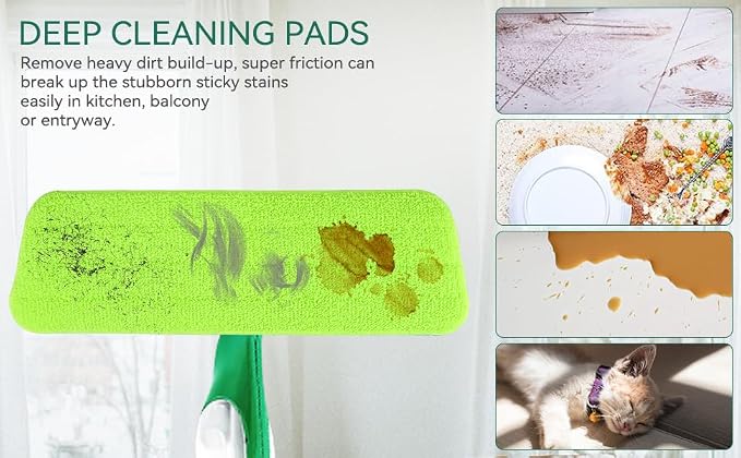 16.5 inch Microfiber Mop Pads for Rubbermaid Reveal Spray Mop and Any 16.5" - Image 4