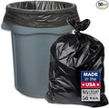 95-96 Gallon Extra-Large Black Garbage Can Liners, Heavy-Duty Trash Bags by Unknown