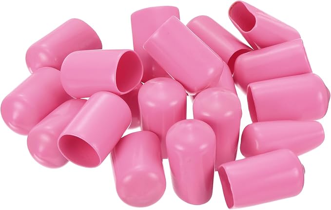 uxcell 20pcs Rubber End Caps 13mm ID Vinyl PVC Round Tube Bolt Cap Cover Screw - Image 4