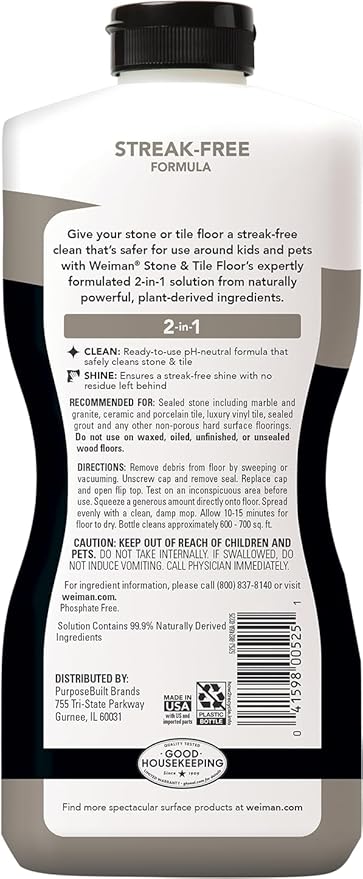 Weiman Stone Tile and Laminate Cleaner - Image 2