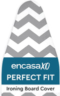 Encasa XO Ironing Board Cover and Pad 49"x18" by EncasaXO