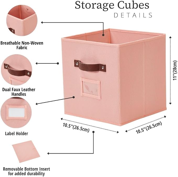 DECOMOMO Storage Bins, Cube Storage Bin - Image 3