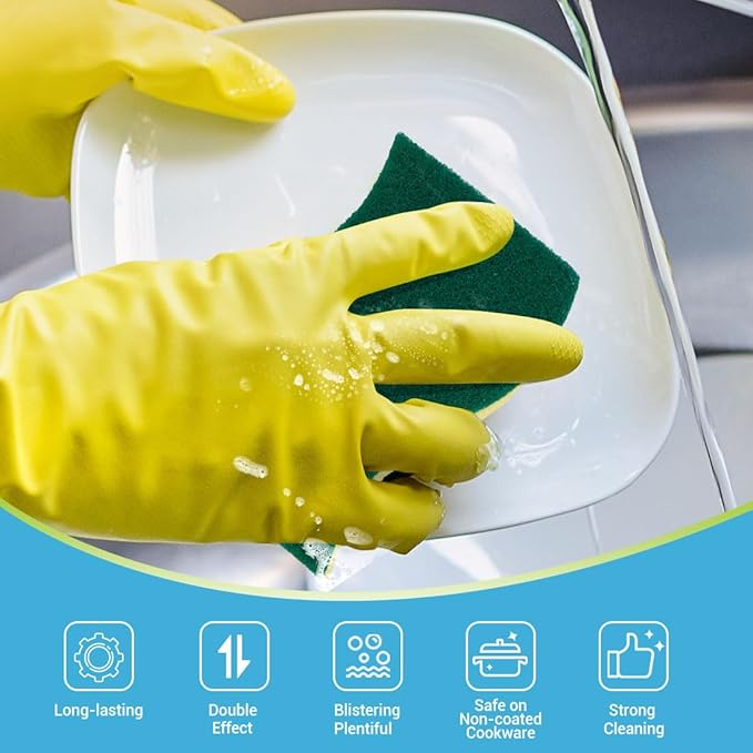 AIDEA Heavy-Duty Scrub Sponges, Sponge - Image 2