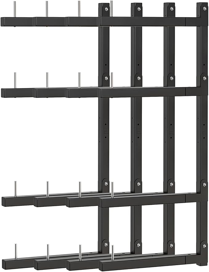 Lumber Storage Rack, Upgrade Cantilever Folding Lumber Rack Wall Mount by Olgsibb