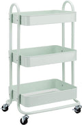 Amazon Basics 3-Tier Metal Rolling Utility or Kitchen Cart by AmazonBasics