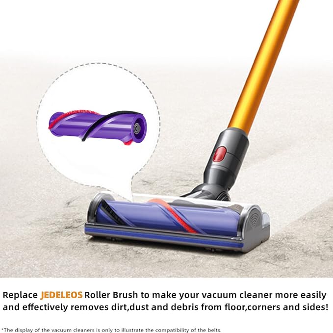 Replacement Brush Roller for Dyson V8 Cordless Vacuum Cleaner, Brush Bar - Image 6
