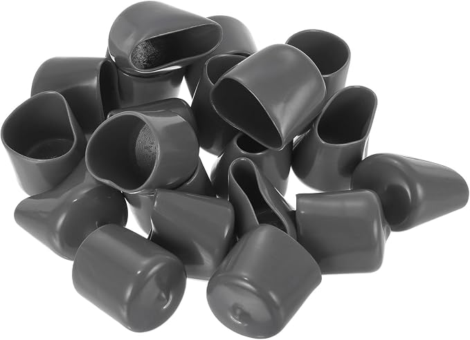 uxcell 20pcs Rubber End Caps 25mm ID Vinyl PVC Round Tube Bolt Cap Cover Screw - Image 4