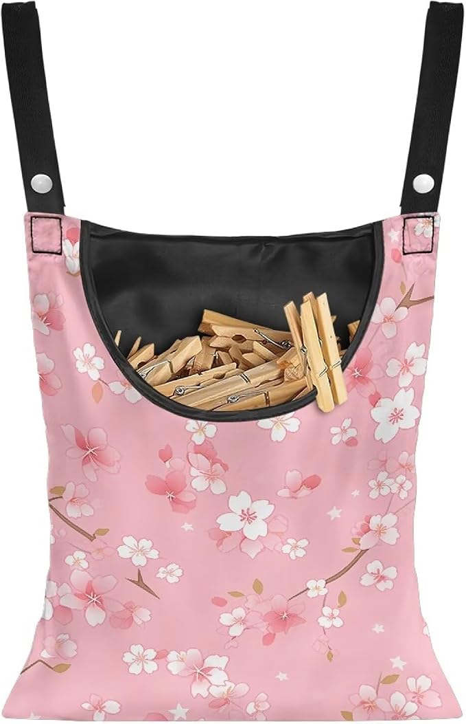 Clothespin Bag, Hanging Laundry Bag, Clothes Lines by Unknown