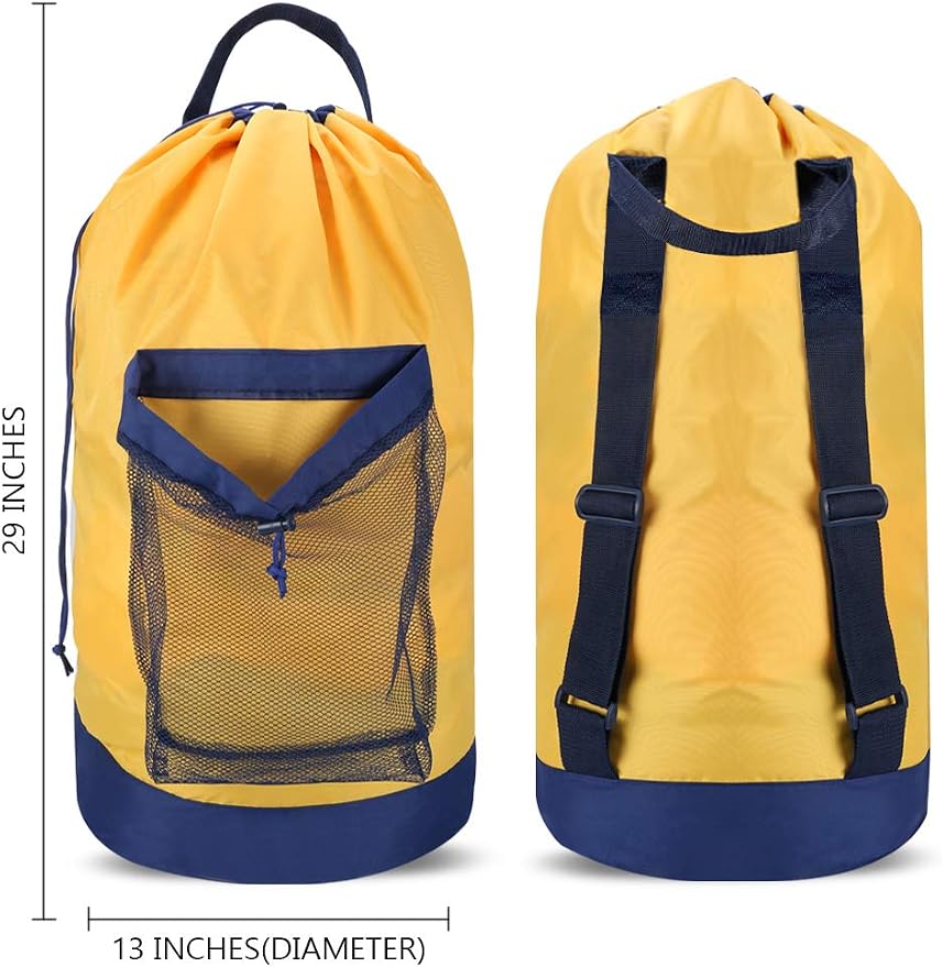 Dalykate Backpack Laundry Bag, Laundry Backpack - Image 2
