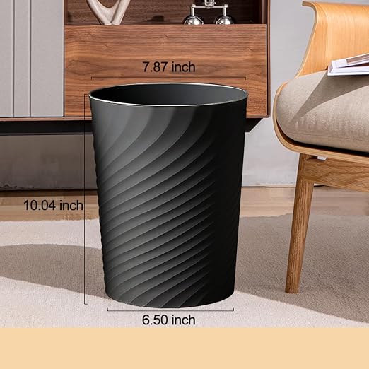 2 Pcak Small Bathroom Trash Can 1.8 Gallon Waste Basket Garbage Can - Image 6