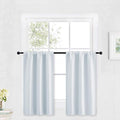 RYB HOME White Curtains for Bedroom by RYBHOME