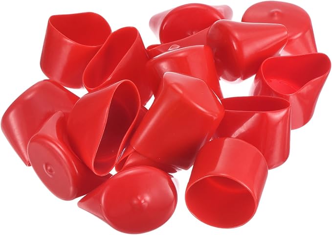 uxcell 20pcs Rubber End Caps 35mm ID Vinyl Round Tube Bolt Cap Cover Thread - Image 4