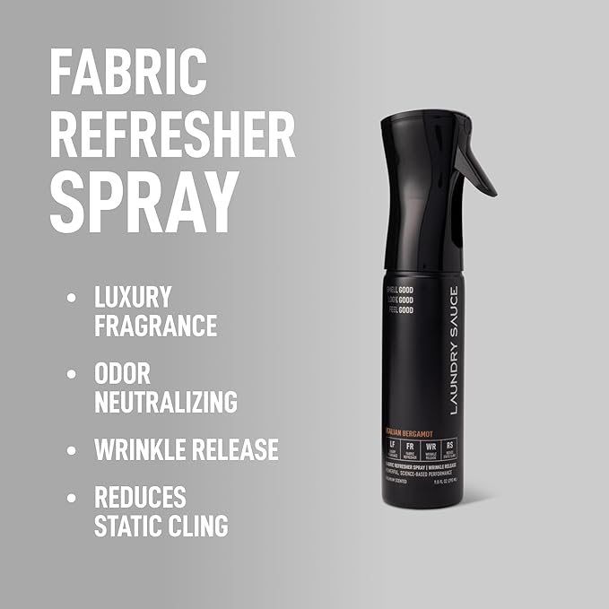 Laundry Sauce Fabric Refresher Spray Italian Bergamot, Odor-Fighting Fabric - Image 2