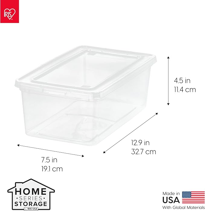 IRIS USA 6-Pack Storage Bins - Image 2