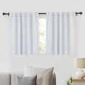 RYB HOME Room Darkening Kitchen Curtains 2 Panels Set, Thermal Insulated Small by RYBHOME