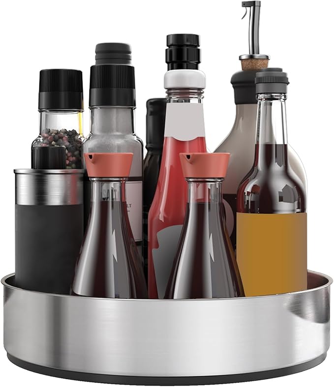 VAEHOLD Lazy Susan Turntable Spice Rack Organizer by VAEHOLD
