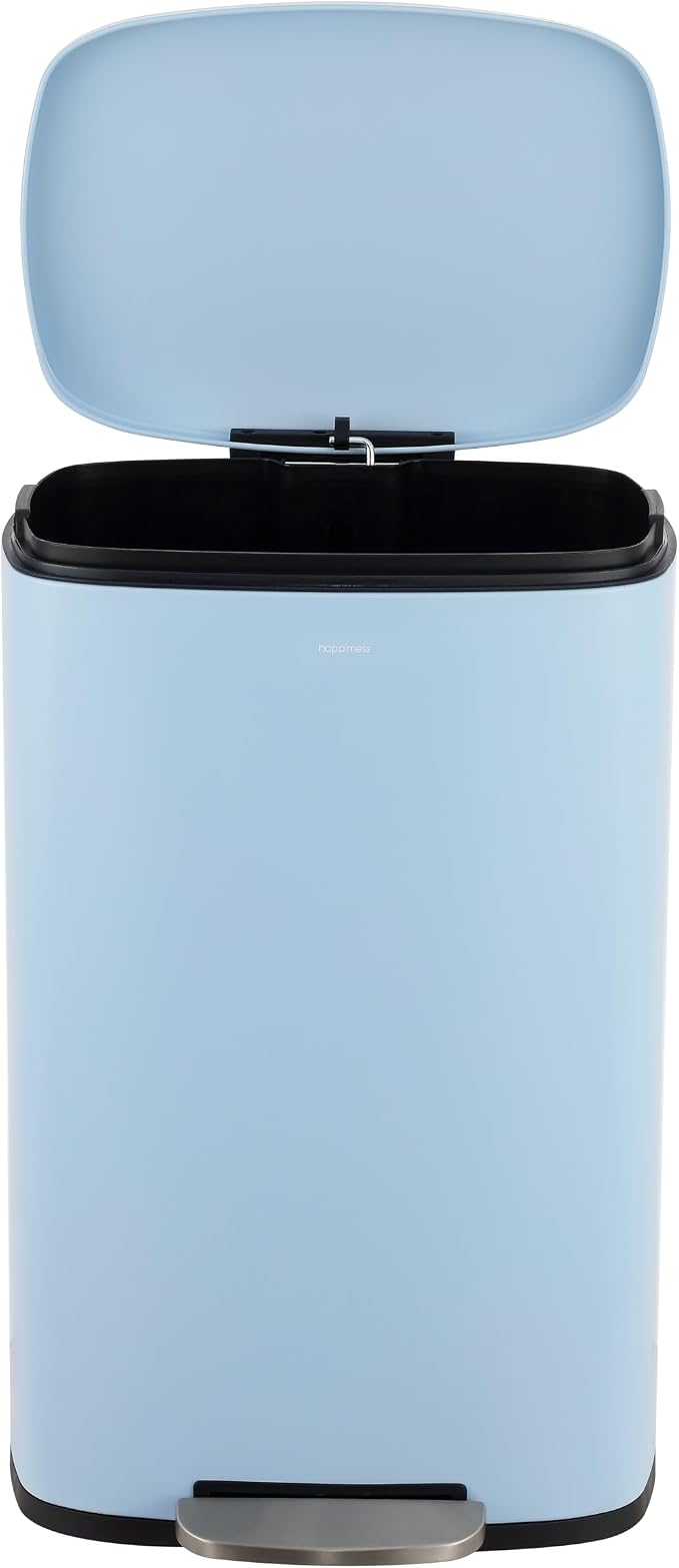 happimess HPM1011G Curtis 8-Gallon Step-Open Trash Can, Fingerprint Resistant - Image 7