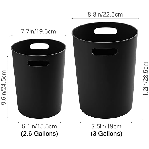 4 Pack Small Trash Can for Bathroom - Image 2