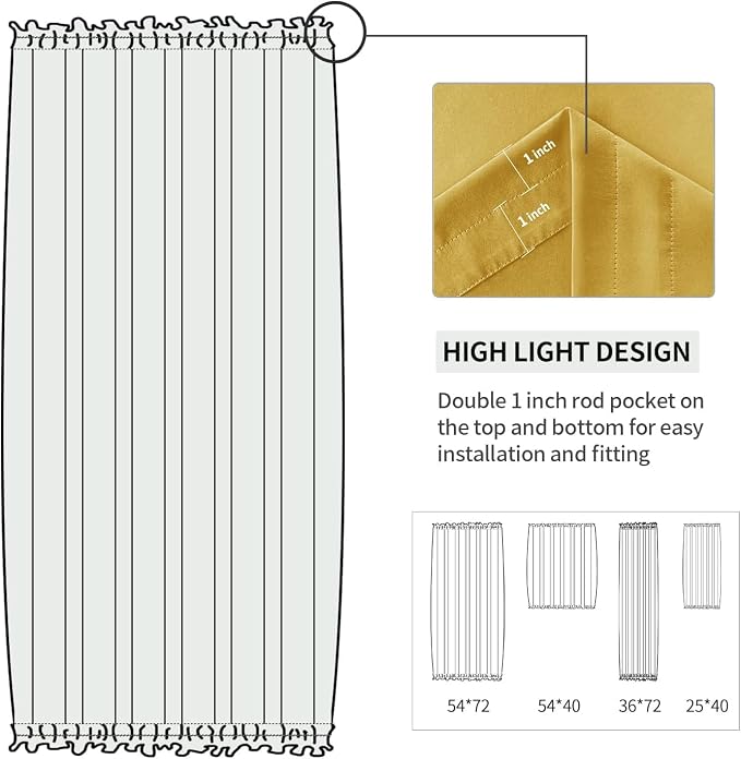 DWCN French Door Curtain - Image 3