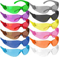 SAFE HANDLER Hyline Anti-Fog Color Safety Glasses Variety, Impact Resistant by BisonLife