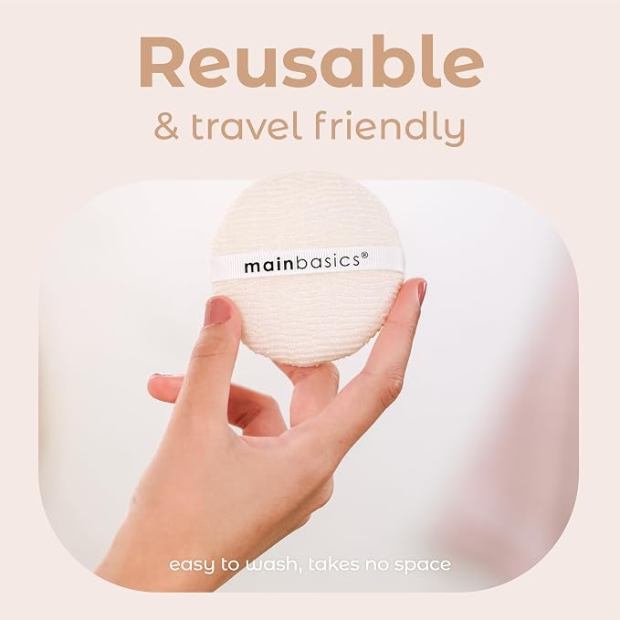 MainBasics Face Scrubber Exfoliator Pads - Image 5