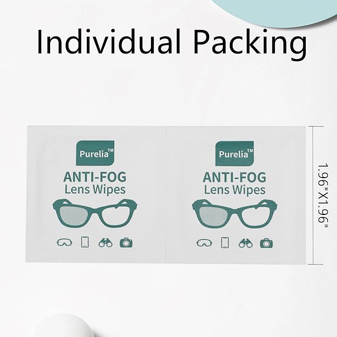 Anti-Fog Lens Wipes, Quick-Clean Lens Cloths - Image 2