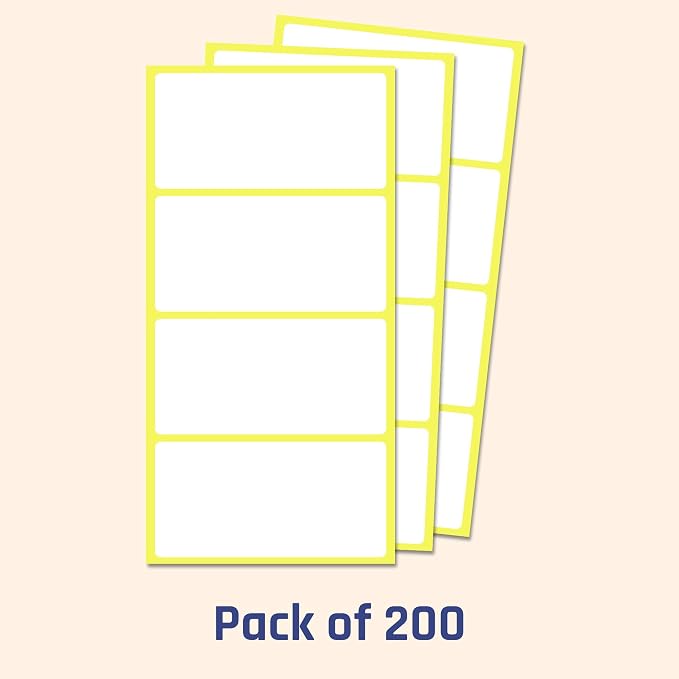 200 Pack, Labels Stickers for Storage Bins - Image 3