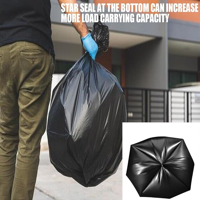 8-10 Gallon Trash Bags, Industrial, Commercial, Janitorial - Image 6