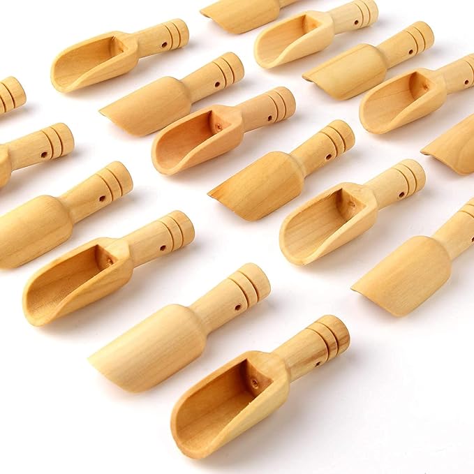 8pcs Mini Wooden Spoons，Mini Bamboo Spoons - Image 3