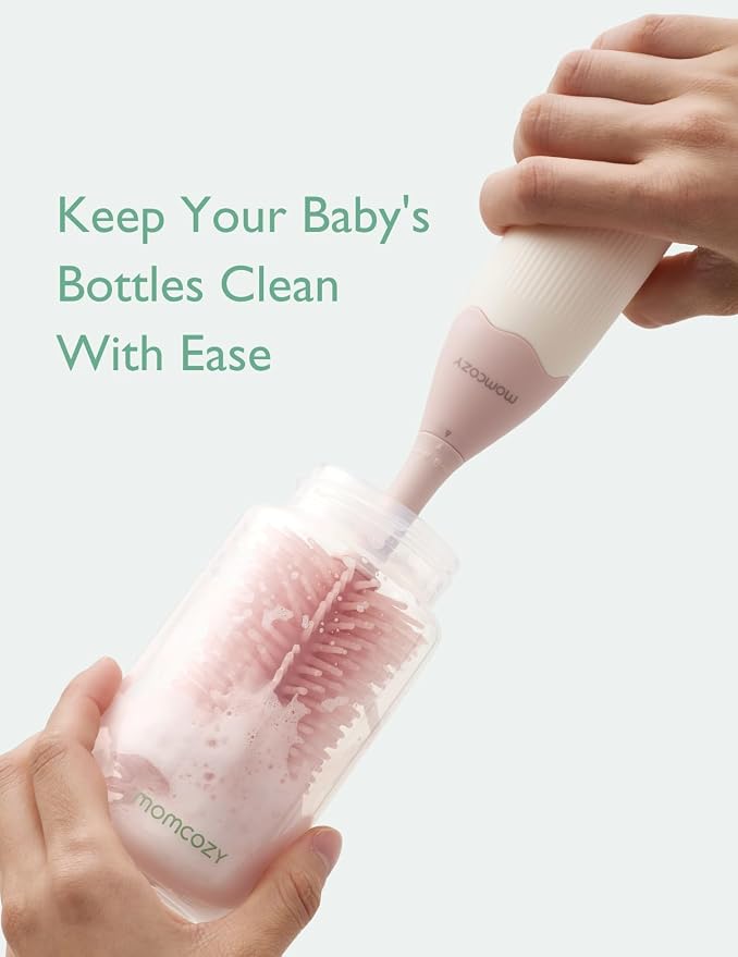 Momcozy Bottle Brush Kit, Innovative Push-Press Design - Image 6