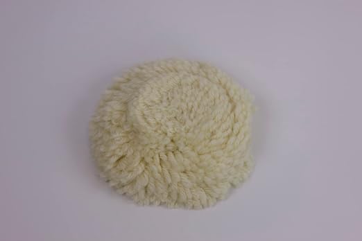 PMD Products 5pk 3" Inch Buffer Polish Pads Long Natural Wool Hook and Loop - Image 5