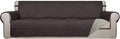 PureFit Reversible Quilted Sofa Cover, Water Resistant Slipcover Furniture by PureFit