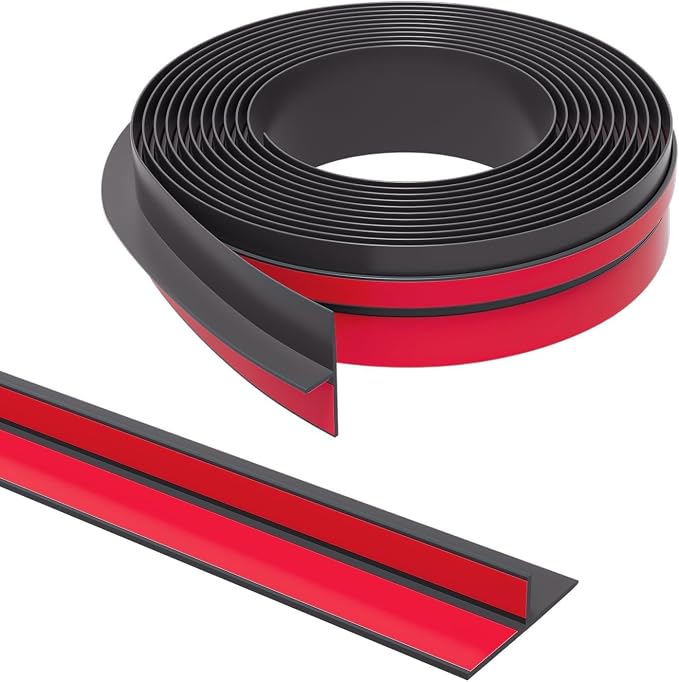 T-Shaped Door Draft Stopper, 1.97 in x 10 Ft Silicone Seal Strip - Image 9