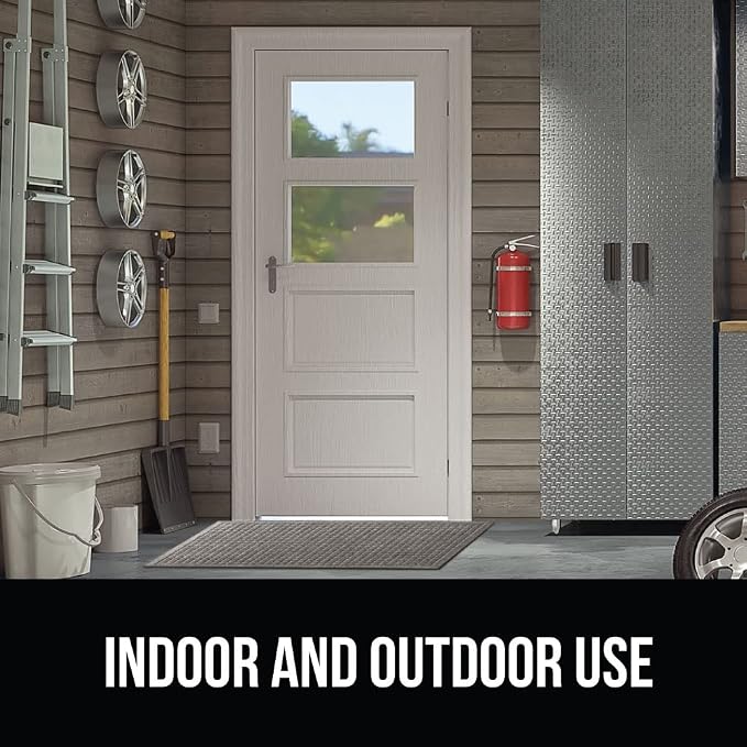 GORILLA GRIP Front Door Mat, Indoor Outdoor Ultra Absorbent HydroAbsorb Doormat - Image 8
