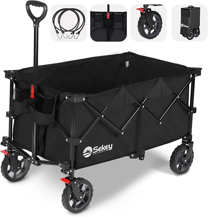 Sekey 220L Collapsible Foldable Wagon by Sekey